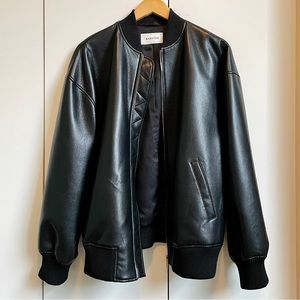 NWOT Babaton Avedon Bomber - Black, Small